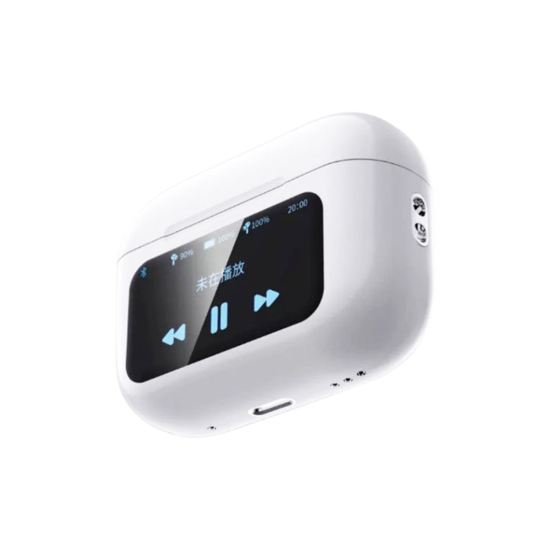 Słuchawki A9 Pro | ANC ENC | Bluetooth 5.3 | LCD | Etui | iOS Android
