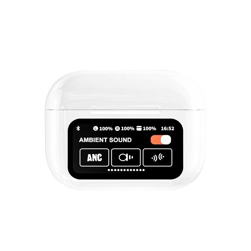 Słuchawki A9 Pro | ANC ENC | Bluetooth 5.3 | LCD | Etui | iOS Android